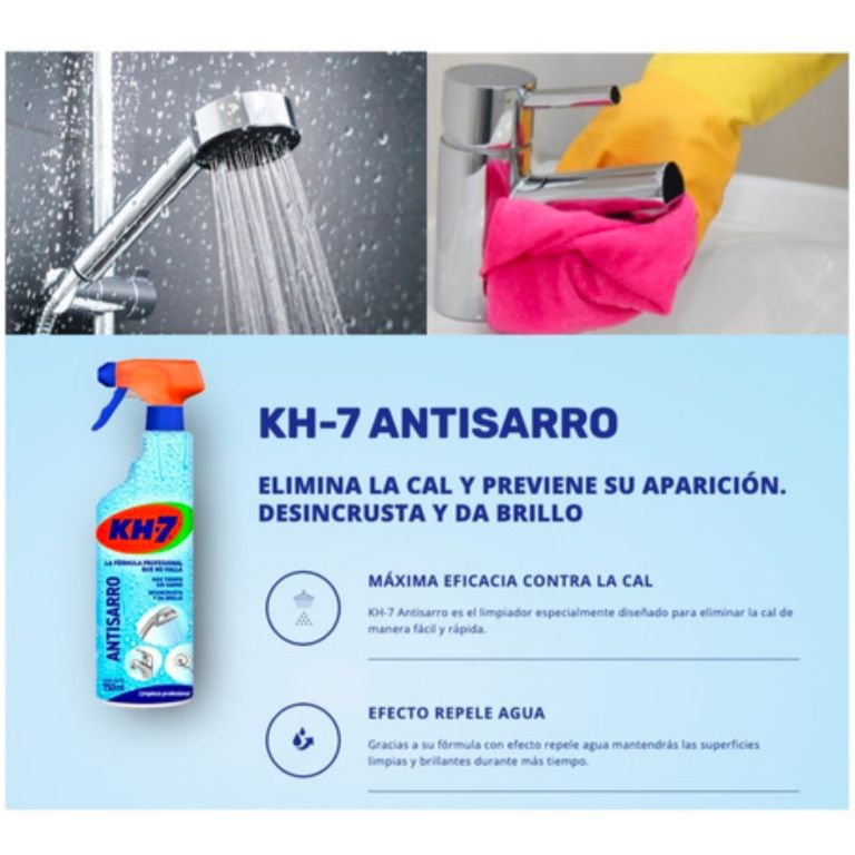 kh-7 limpiador antisarro pulverizador 750 ml