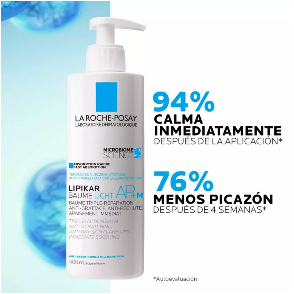 Balsamo Hidratante La Roche-Posay Lipikar Baume Ap+M 400Ml - Imagen 4