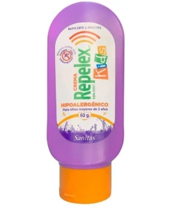 Repelex Kids Crema Repelente De Insectos Hipoalergenico 80 g