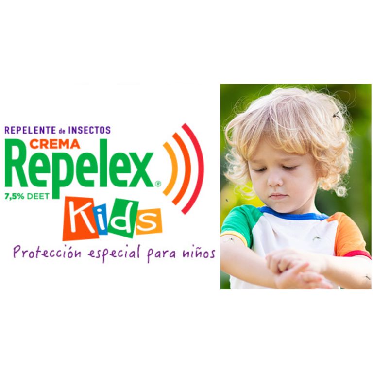 repelex kids crema repelente de insectos hipoalergenico 80 g