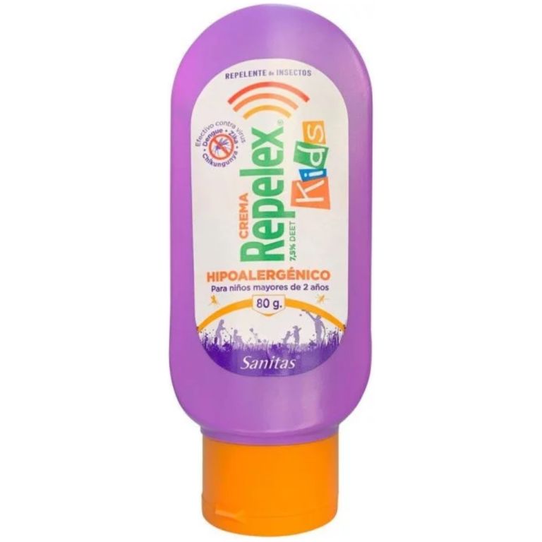 Repelex Kids Crema Repelente De Insectos Hipoalergenico 80 g