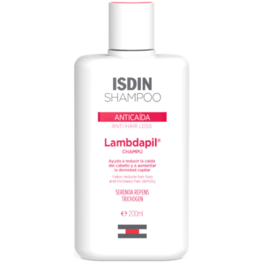 Shampoo Isdin Lambdapil Anticaida Botella De 200Ml