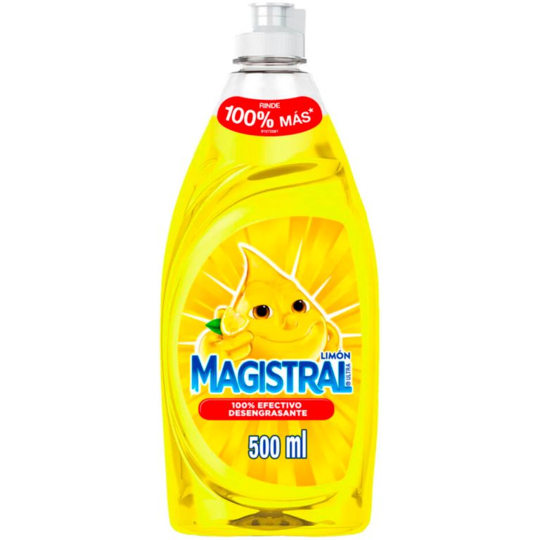 pack 2 magistral lavalozas concentrado ultra limón 500ml
