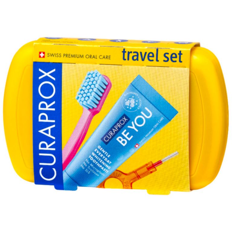 Curaprox Set De Viaje Color Amarillo