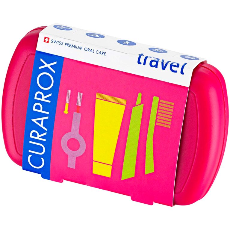 Curaprox Set De Viaje Color Rojo