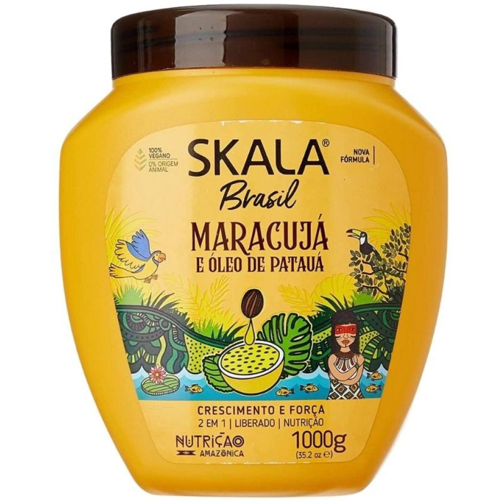 Skala Brasil Mascara Capilar 2 En 1 Maracuya 1000 G