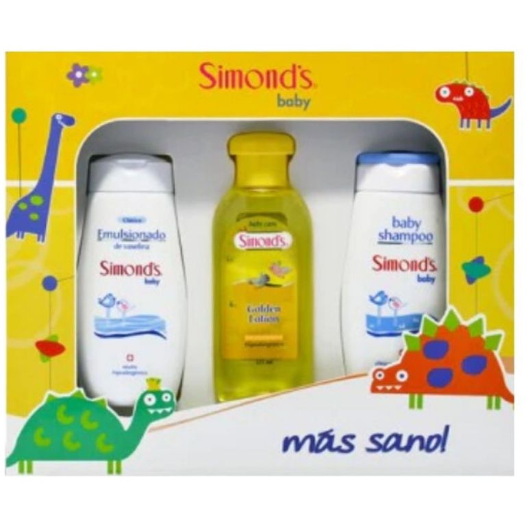 Pack Simonds Baby Crema + Golden Lotion + Shampoo