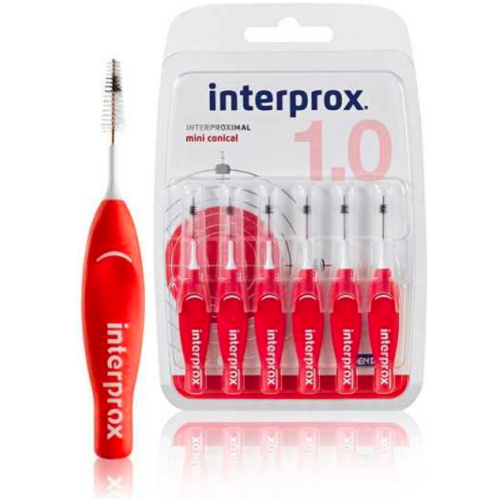 Cepillo Dentaid Interprox Mini Conical 1.0 6 Un