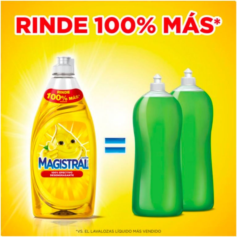 pack 2 magistral lavalozas concentrado ultra limón 500ml