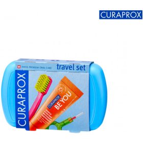 Curaprox Set De Viaje Color Azul
