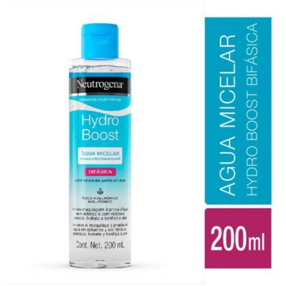 Neutrogena Hydro Boost Agua Micelar Bifasica 200 Ml - Imagen 2