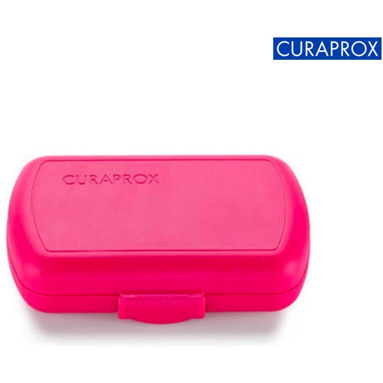 curaprox set de viaje color rojo