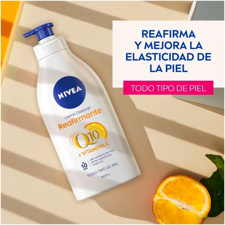 nivea crema corporal reafirmante q10 1000 ml