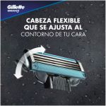 Gillette Repuestos Para Afeitar Mach 3 - 8 cartuchos - Imagen 5