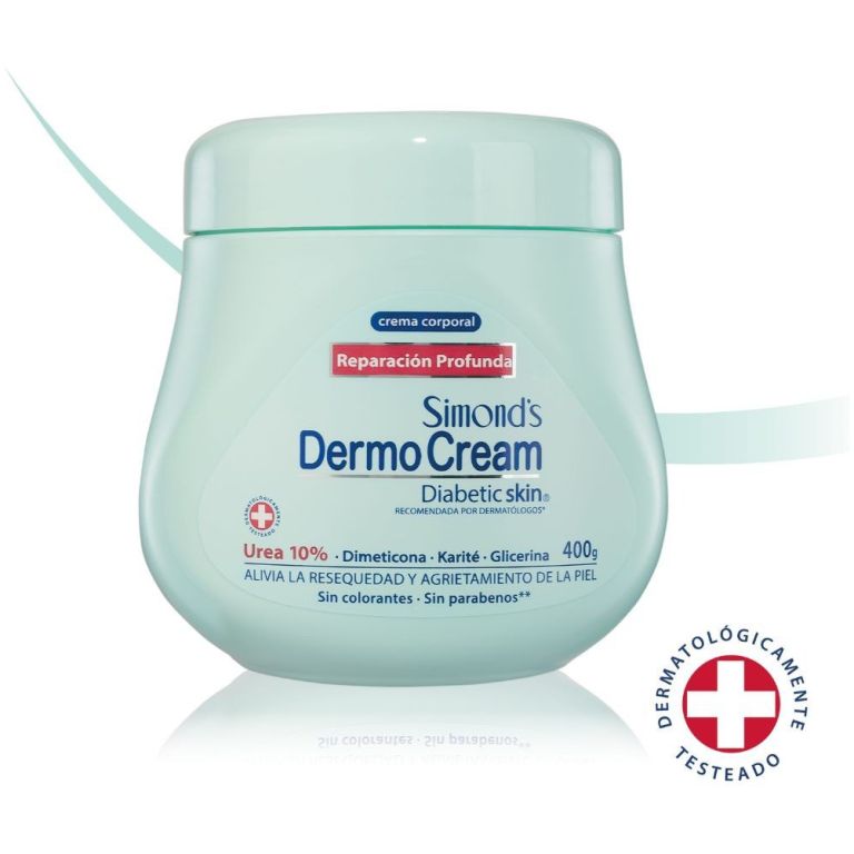 pack simonds dermocream crema diabetic skin 400 g + 80 ml