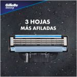 Gillette Repuestos Para Afeitar Mach 3 - 8 cartuchos - Imagen 4