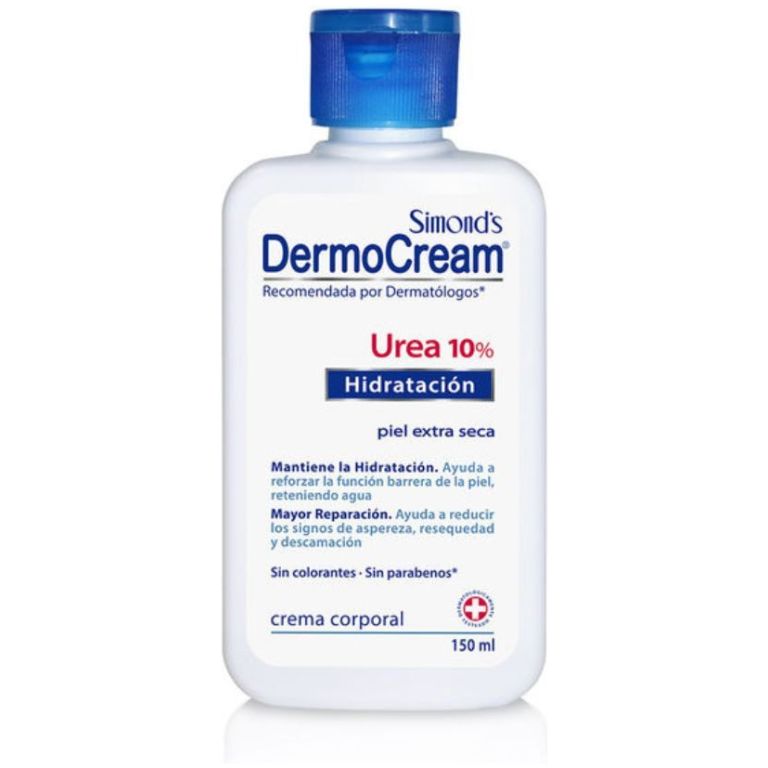 pack simonds dermocream hidratacion urea 10% 400 + 150 ml