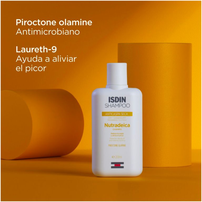 isdin shampoo anticaspa seca nutradeica 200 ml