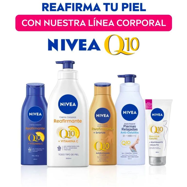 nivea crema corporal reafirmante q10 1000 ml