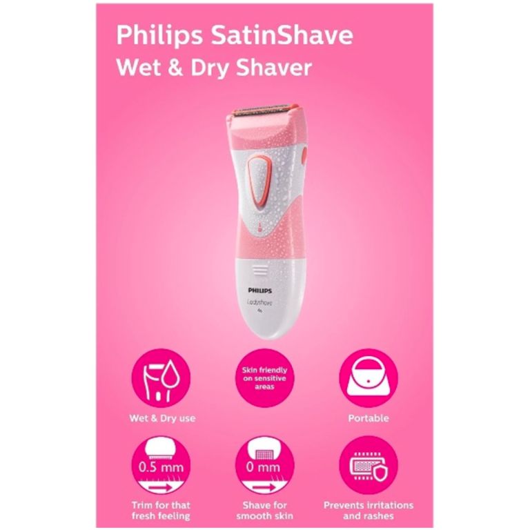 philips afeitadora seco humedo satinshave essential hp6306/00