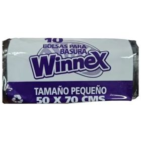 Winnex Bolsa De Basura Clasica Pequeña 50x70 cm 10 unidades