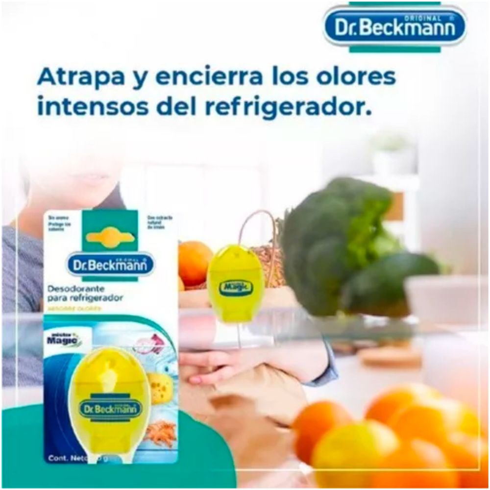 Dr. Beckmann Desodorante Refrigerador Extracto Limon 40 G - Imagen 4