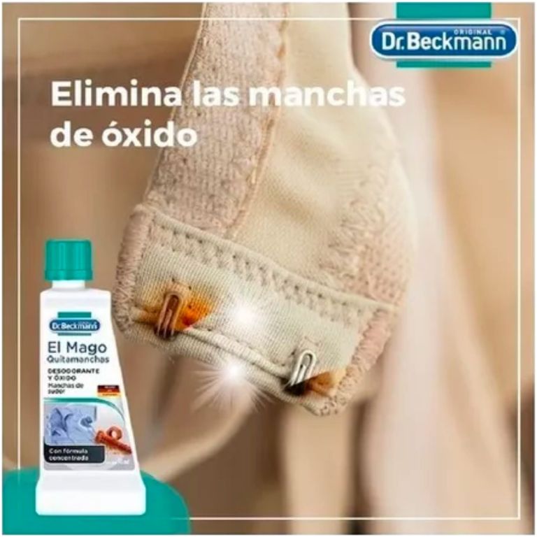 dr. beckmann el mago quitamanchas desodorante y oxido 50 ml