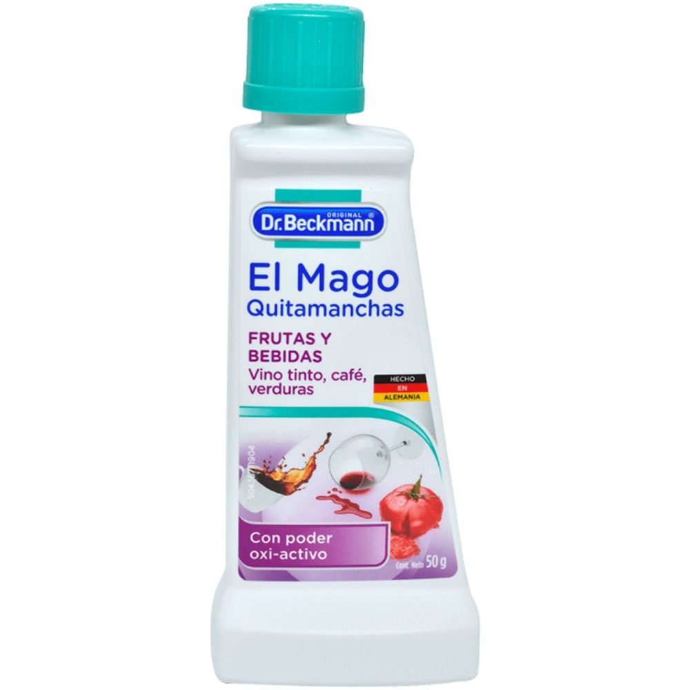 Dr. Beckmann El Mago Quitamanchas Frutas Y Bebidas 50 Ml
