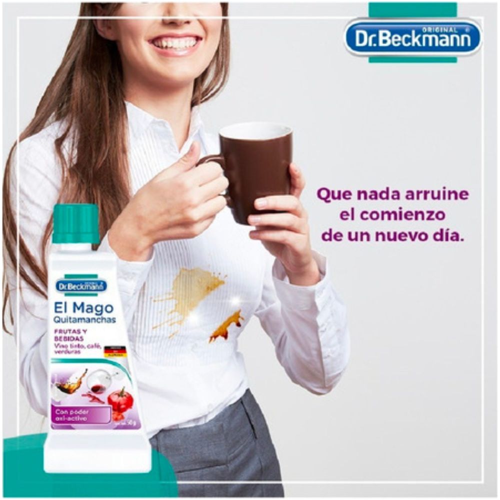 Dr. Beckmann El Mago Quitamanchas Frutas Y Bebidas 50 Ml - Imagen 4