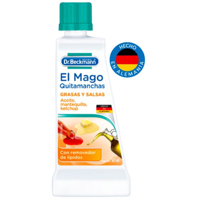 Dr. Beckmann El Mago Quitamanchas Grasas y Salsas 50 ml