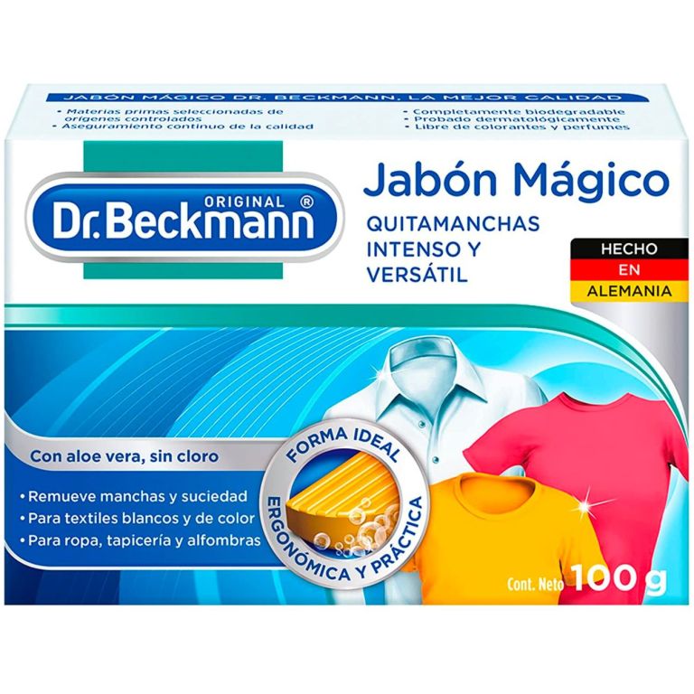 Dr. Beckmann Jabon Magico Quitamanchas Intenso 100 G Perfumeria Milagros