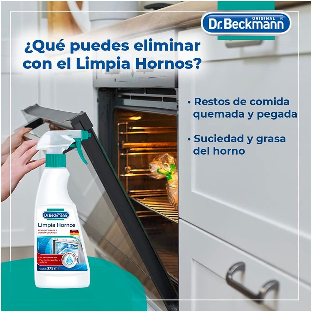 Dr. Beckmann Limpia Hornos 375 Ml - Imagen 3