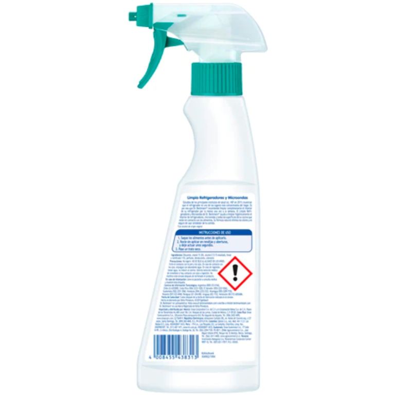 dr. beckmann limpia refrigeradores y microondas 250 ml