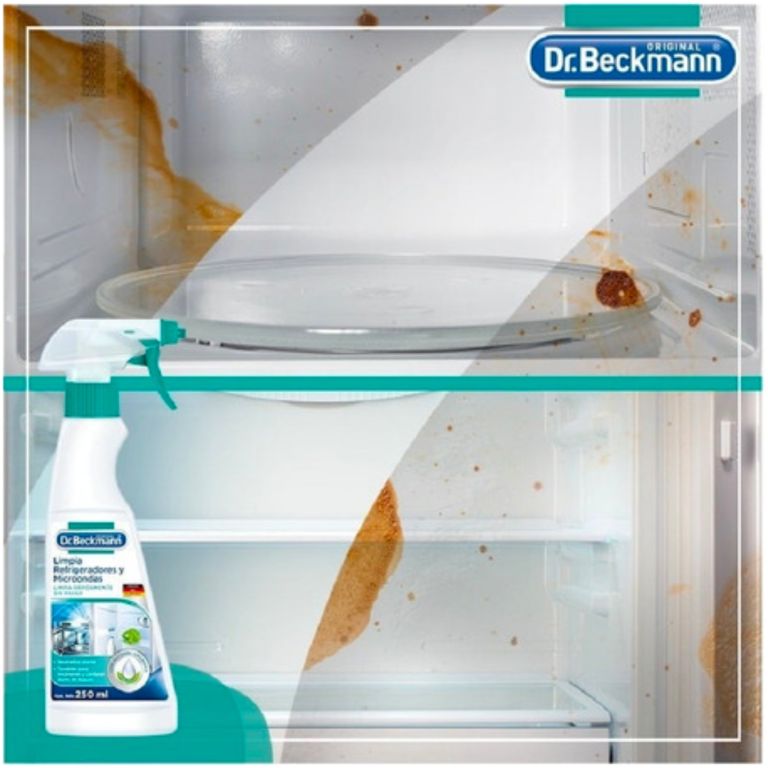 dr. beckmann limpia refrigeradores y microondas 250 ml