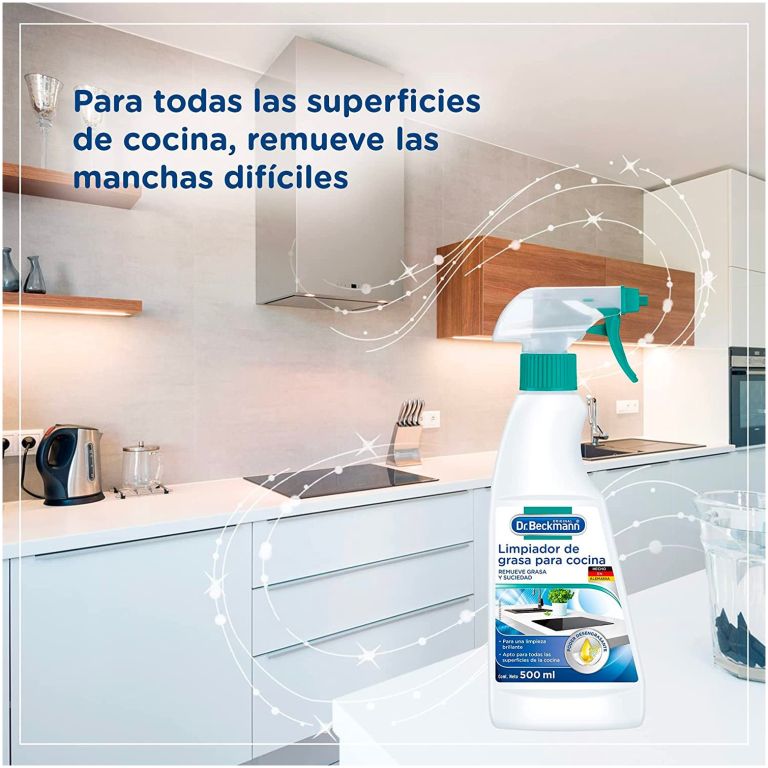 dr. beckmann limpiador de grasa para cocina 500 ml