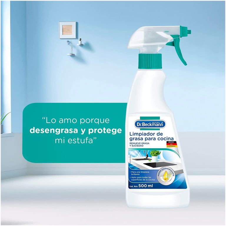 dr. beckmann limpiador de grasa para cocina 500 ml