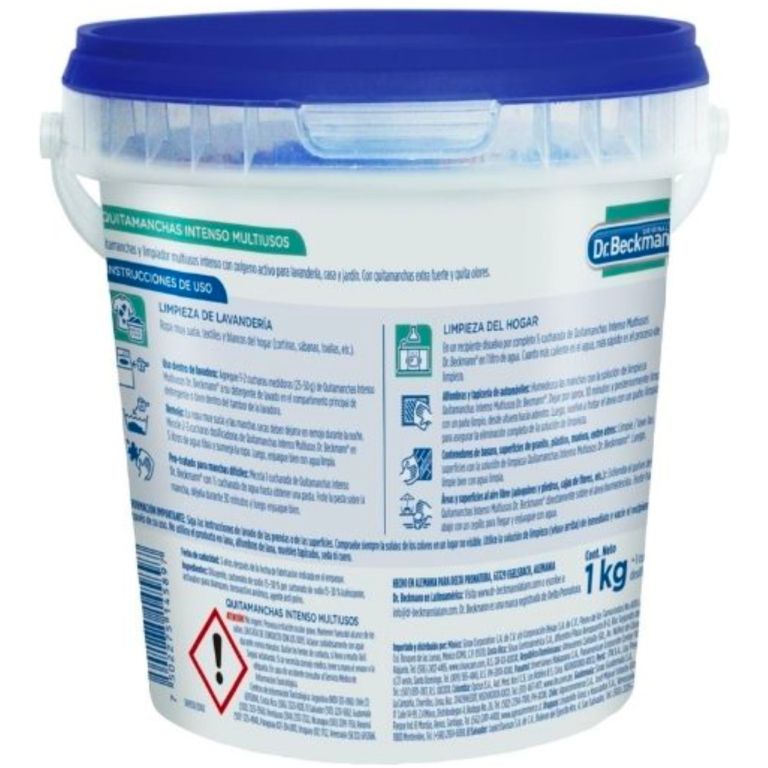 dr. beckmann quitamanchas intenso multiusos 1 kg