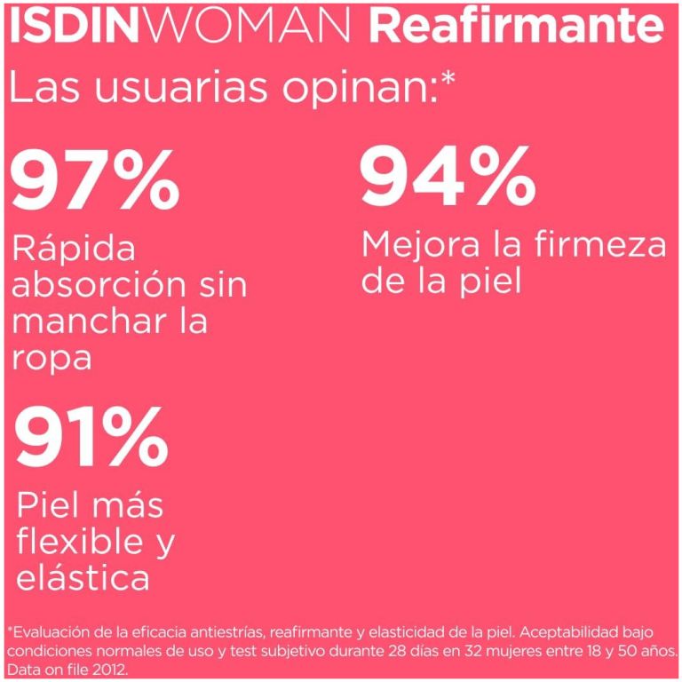 woman isdin crema corporal reafirmante 200 ml