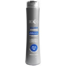 Rocco Shampoo Silver Cabello Gris Blanco o Rubio Platinado