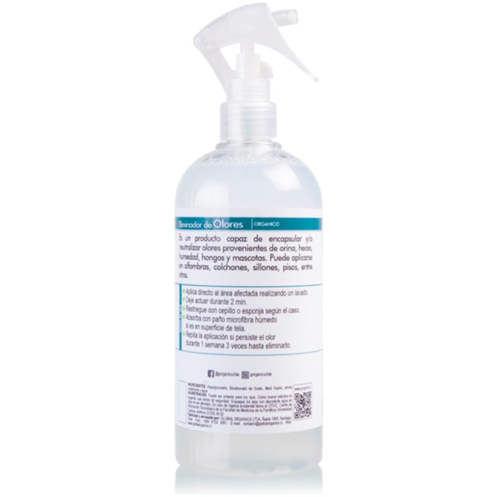 Eliminador De Olores Orgánico 500 Ml