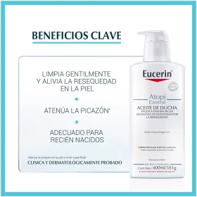 Eucerin AtopiControl Aceite de Ducha Piel Muy Seca 400 ml