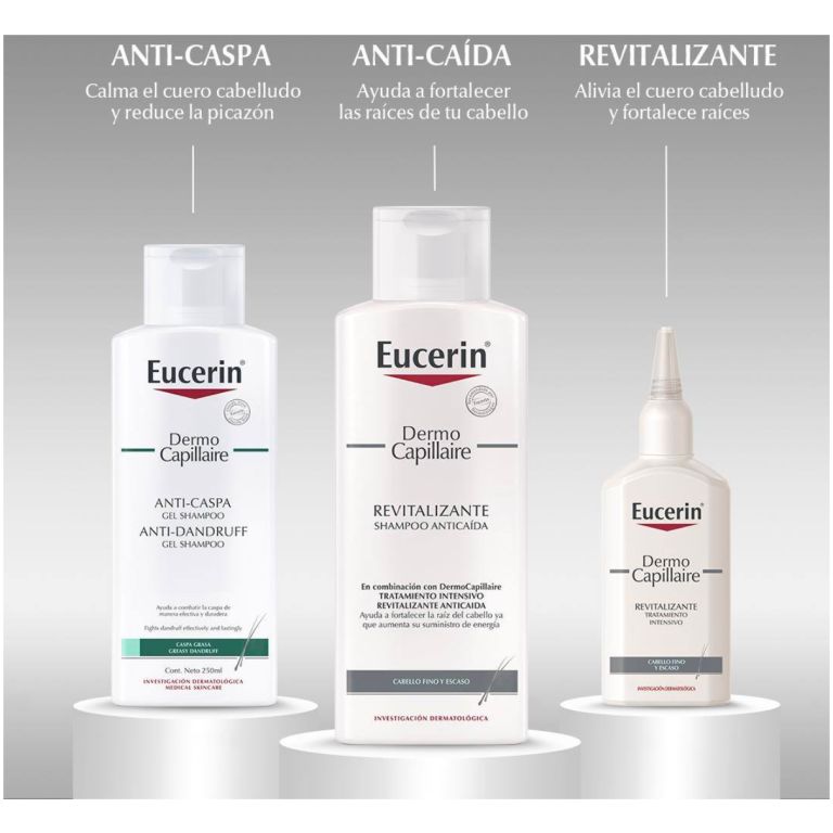 Eucerin DermoCapillaire Shampoo Anticaspa Grasa 250 mL