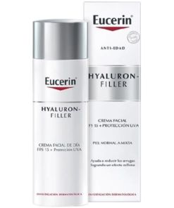 Eucerin Hyaluron Filler Antiedad Fluido Facial Dia Fps 15