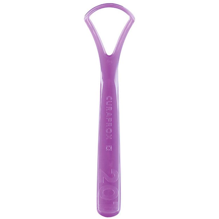 Limpiador Lingual De Una Hoja Curaprox CTC 201 Morado