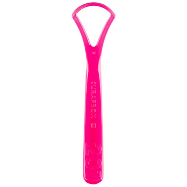 Limpiador Lingual De Una Hoja Curaprox CTC 201 Rosa