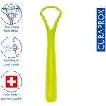 Limpiador Lingual De Una Hoja Curaprox CTC 201 Verde