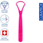 Limpiador Lingual De Una Hoja Curaprox CTC 201 Rosa