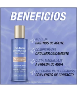 Neutrogena Removedor Oil Free Removedor Ojos 162 mL