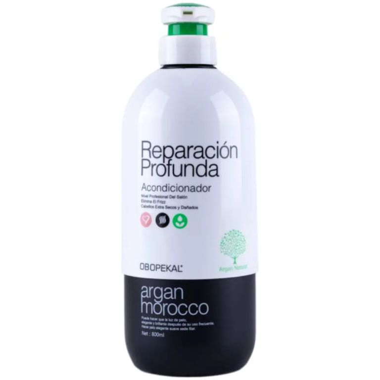 Obopekal Acondicionador Argan Oil Reparacion Profunda 800 Ml