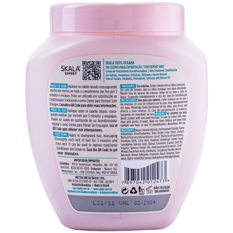 skala expert mascara capilar divino potao 2 en 1 1000 g